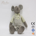 2014 cute stuffed animal shaped plush mouse toy mother for baby toy
